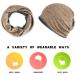XYIYI Women's Chemo Hat - Slouchy Headwear 2 Pack (Pink & Gray) | Comfortable Cancer Hats for All-Day Wear - Buy Online on GoSupps.com