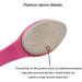 Foot Stone Exfoliating Brush with Pumice - Pink Shower Foot Scrubber - Buy Online on GoSupps.com