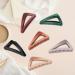 Hair Claw Clips Girls Women Nonslip French Matte Claw Clip for Thin Hair Curly Straight Long Hair - 6 Packs / Set 1 count (Pack of 1) - Buy Online on GoSupps.com