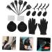 ERINGOGO Kit Coiffure Professionnel Plastique Outil Pratique de Teinture Cheveux pour Salon et Maison pour Retouche et Routine Cheveux sans D sordre - Buy Online on GoSupps.com