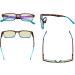 Eyekepper 6-Pack Yellow Tinted Blue Light Blocking Reading Glasses +3.00 | Protect Your Eyes & Improve Vision - Buy Online on GoSupps.com