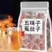 Five Flavors Goji Berry Tea Essential Pure Chinese Herbal Medicine for Men Four Famous Five Flavors Wolfberry Tea Chinese Kidney Care Tea Health Liver Care Tea (2BOX) - Buy Online on GoSupps.com