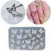 MCAORI 3D Nail Art Mold with Variety of Patterns Template Carving Sticker Stencil Tools Moulds for Nail Enthusiasts and Salons - Buy Online on GoSupps.com