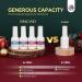 Saviland Dip Powder Nail Kit - 20 Transparent Colors with Dip Liquid Set | Long Lasting Manicure Starter Kit for Home DIY Nail Art - 02 Light Colors - Buy Online on GoSupps.com