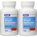 Docusate Sodium Extra Strenght 250 mg 200 Softgels for Gentle Reliable Relief from Occasional Constipation 100 Softgels per Bottle Pack of 2 Bottles