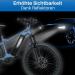 Hilo Sports E-Bike Battery Protective Cover - Thermo Shell for 28-42 cm Frames - Neoprene Protection Against Cold & Dirt - Blue - Buy Online on GoSupps.com