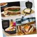 Zerodeko Breakfast Pan Skillet Mini Waffle Mini Grill Waffle Maker Burger Buns Toast Non Stick Pan Evil Eye Cup Milk Heating Pot Tortilla Maker Sandwich Cooker Household Mold Aluminum Alloy - Buy Online on GoSupps.com