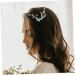 Beaupretty Hair Side Comb Small Side Comb Tiara Bridal Hair Accessories Rhinestone Hair Accessories Bridal Rhinestone Hair Comb Leaf Hair Comb Zinc Alloy Little Plum Blossom Wedding Bride - Buy Online on GoSupps.com
