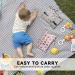 Buy Mhwan Wetbag for Kindergarten - 2 Waterproof Double Zipper Bags for Diapers & Storage | Reusable Washable 30x40cm - Buy Online on GoSupps.com