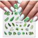 Summer Nail Art Stickers - 29 Self Adhesive Decals for Manicure DIY - Flamingo, Leaves, Cactus Design - Women, Girls, Kids Craft - Buy Online on GoSupps.com