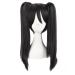 MapofBeauty 20"/50cm Medium Straight Women's Braid Wig (Black)