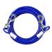 Exclusion cable for small dogs 6 m long dog leash for the courtyard buy light but robust for small dogs up to 15.9 kg durable dog runner for courtyard or camping 35lbs / 20ft blue