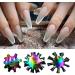 8pcs French Nails Template & Acrylic Nail Edge Trimmer - Perfect for Smile Line Manicure Tools - Buy Online on GoSupps.com
