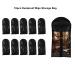 10 Hair Extension Wig Storage Bag Holder Case - Dustproof Protector in Black | International Shipping Available - Buy Online on GoSupps.com