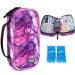 Youshares insulin cooling bag with 2 cooling packs - 21*11.5*6cm but large capacity medication Etui For diabetics keep the stocks safe and cold diabetes bag (marble violet) y10 marble violet
