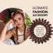 Invisibobble Original Hair Tie - Brown | 3x Spiral Hair Ties for All | Designed in Munich - Buy Online on GoSupps.com