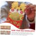 TEHAUX 36pcs 2022 Year of The Tiger Red Packet Lucky Money Red Envelope Spring Festival Money Envelopes Traditional Hong Bao Portable Red Paper 3D Chinese Zodiac Red Envelope Bag - Buy Online on GoSupps.com