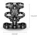 Seafrogs 1'' Aluminum Ball Clamp Mount  Three Cut Out Ball Clamp Mount  360 Degree Clip Adapter Bracket Holder for Underwater Diving Light(CP-3-2PCS) - Buy Online on GoSupps.com