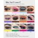 BestLand 12 Color Matte Liquid Eyeliner Set - Waterproof, Smudgeproof Rainbow Neon Eyeliner Kit for Christmas Makeup - Long Lasting Gel Eye Liner Pencil Gift for Women - Buy Online on GoSupps.com