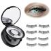 VICILEY Magnetic Eyelashes with Applicator Natural Look Reusable Magnetic Eyelash Fluffy Soft Magnetic Lashes 2 Pairs No Glue Needed Magnetic Lashes Kit Easy to Wear and Remove Magnetic Lashes-2 pairs