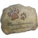 Personalized Dog Memorial Stone | Indoor Outdoor Garden Grave Marker | Loss of Pet Gift - Buy Online on GoSupps.com