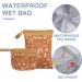 Seaur Waterproof Diaper Bag & Wet Bag Set - 2-Piece Zipper Bags for Baby Daycare Beach & Fitness - 20x28cm & 30x40cm - Buy Online on GoSupps.com
