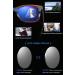 Koosufa Progressive Multifocus Reading Glasses for Men & Women - Anti-Blue Light Retro Design Wood Color Available in Multiple Strengths - Buy Online on GoSupps.com