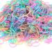 1000Pcs Small Colorful Elastic Hair Rubber Bands for Hair Ponytail Elastics Baby Hair Ties For Women Toddler Girls Mini Tiny Rubber Bands for Hair Kid Spring