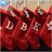 Personalised Gift Tag Christmas Stocking Tags Personalised Santa Sack Present Tag Name Cutout Custom Rustic Christmas Wooden Name Tags (Wood 1pcs) Wood 1pcs