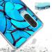 Suhctup Case for Xiaomi Poco X3 Pro - Transparent Ultra Slim TPU with Blue Butterfly Design - Variety of Patterns Available - Buy Online on GoSupps.com
