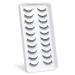 10 Pairs Naturally Looking C-Curl Thin Band Reusable Eyelashes - Wispy D-M05 (10mm) for Stunning Eyes - Buy Online on GoSupps.com