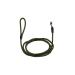 Leash - rope leash with hand loop Basic 10mm 27 colours 7 lengths (2.50 m olive) 2.50 m olive