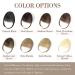 REECHO 100% Human Hair Clip in Bangs - Air Bangs Medium Brown - Buy Online on GoSupps.com