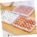 Generic Deviled Egg Holder Tray Refrigerator Household Storage Container Plastic Case Compartment Fridge Egg Holder Stackable - Buy Online on GoSupps.com