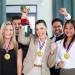 Caydo 12 Pieces Winner Awards Medals with Trophy Graphics - Perfect for Competitions, Sports & Parties - 2 Inch - Buy Online on GoSupps.com