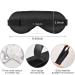 Hasikirky Light Blocking Eye Mask - Adjustable Unisex Travel Yoga Meditation Sleep Mask - Gray Rabbit Design - Buy Online on GoSupps.com