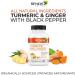 Renew Actives Ginger Turmeric Curcumin Capsules - Potent Antioxidant with Bioperine & Black Pepper Blend for Digestive & Liver Health - Easy-to-Swallow Capsules - 60 Vegan Capsules (2pk) 60 Count (Pack of 2) - Buy Online on GoSupps.com