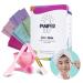 Pamper Day - Jelly Masks for Facials  Peel Off Face Mask Bundle Kit  Jelly Mask Facial Kit for Skin Care  Spa Mask Set With 10 Fruit Peel Masks  Silicone Brush  Mixing Bowl  Spatula  & Measuring Spoon