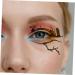PLAFOPE 4 Pairs Temporary Eyeliner Stickers Decor Temporary Eye Makeup Decals Sticker - Buy Online on GoSupps.com