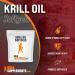Krill Oil Softgels - Omega 3 Joint Supplements for Women & Men - 300 Count - Buy Online on GoSupps.com