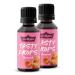 GymQueen Tasty Drops Caramel 2x30ml Flavour Drops without calories Caramel 30 ml (pack of 2)