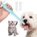 Pet Pill Dispenser-Pet Piller Gun Oral Tablet Capsule Pet Pill Plunger Popper with Pusher Pet Pill Feeder for Dogs Cats and Small Animals (Blue) Blue normal Blue
