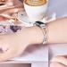 V-MORO Stainless Steel Bling Bracelet for Fitbit Luxe - Adjustable Metal Strap - Buy Online on GoSupps.com
