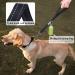 Buy Vivaglory Short Dog Leash - 46cm Training Leash for Medium & Large Dogs - Durable Black Traffic Leash - Buy Online on GoSupps.com