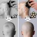 Roziapro 6D Electric Shaver Replacement Head - Waterproof Blades for Bald Men - 5 in 1 Replacement Blades (Gold - Buy Online on GoSupps.com