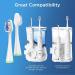 Waterpik Complete Care 5.0/9.0 Toothbrush Replacement Heads - 4-Pack White (CC-01/WP-861) STRB-4WW - Buy Online on GoSupps.com