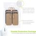 AUVON TENS Unit Pads 2"X4" 8 Pcs  3rd Gen Latex-Free Rectangular Replacement Pads Electrode Patches with Upgraded Self-Stick Performance for Electrotherapy (Brown) B-brown - Buy Online on GoSupps.com