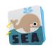 Toyvian Kids Drawing Book Cloth Book Childrens Picture Books Toddler Soft Book Infant Activity Book Toddler Cloth Book Baby Animal Felt Ocean Soft Baby Book