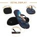 Buy Mnsruu Galaxy Nebula Starry Flip Flops - XL Sandals for Men & Women | Ideal for Home Hotel Spa & Travel - Buy Online on GoSupps.com