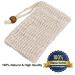 Buy Organic Pretop 4x Soap Bags - Eco-Friendly Sisal Soap Pouches for Foaming Drying Exfoliating & Massage | Perfect Soap Sacks & Remains Holders - Buy Online on GoSupps.com